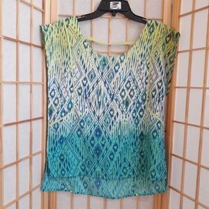 American Eagle Outfitter Geometric Print Blouse